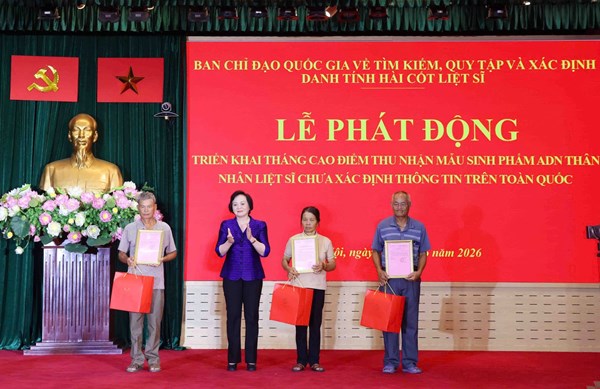 Chiến dịch 500 ngày đêm đẩy mạnh thực hiện tìm kiếm, quy tập và xác định danh tính hài cốt liệt sĩ